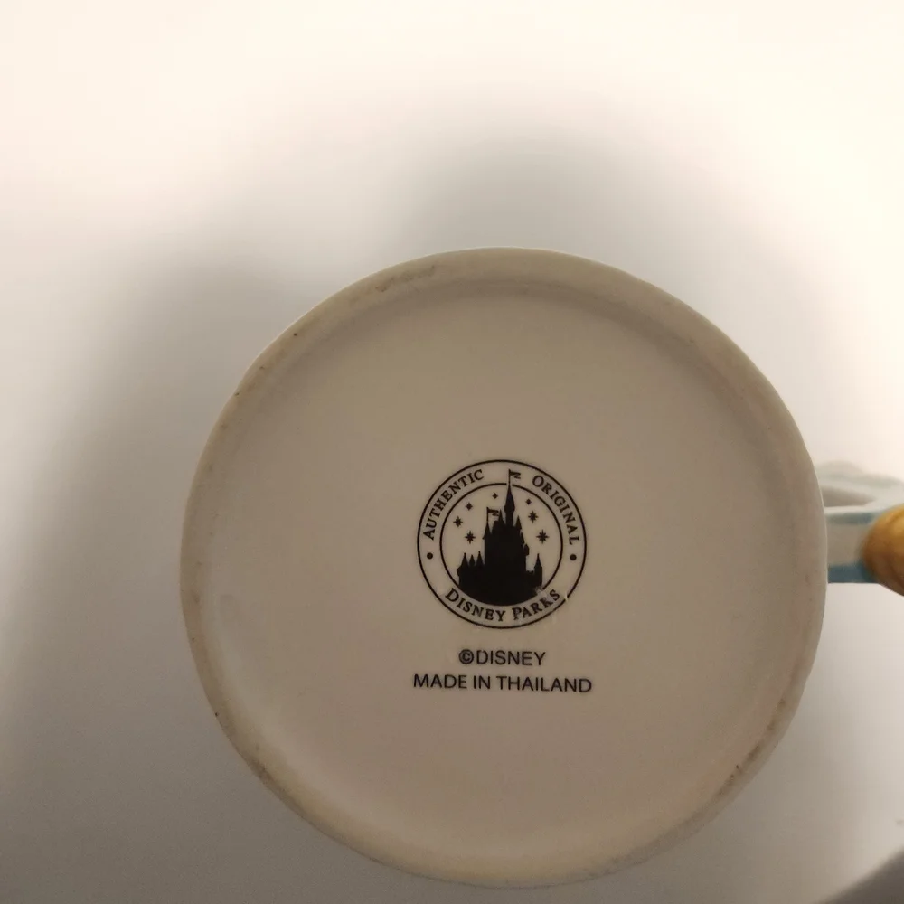 Disney Ariel Castle Mug - Blue and Gold - Picture 4 of 5